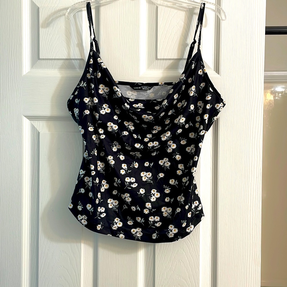 Floral tank top